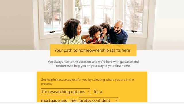Wells Fargo — Mortgage — Underserved Audiences